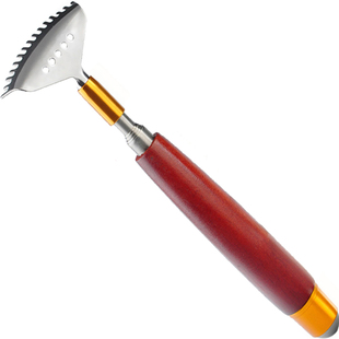 橡木痒痒挠伸缩抓背器不求人老头乐背部伸缩按摩抓挠痒神小扒子器