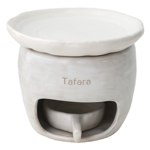 Tafara手作烘烤香薰炉 可干烧 天然植物陶瓷烤茶炉家居氛围感礼物