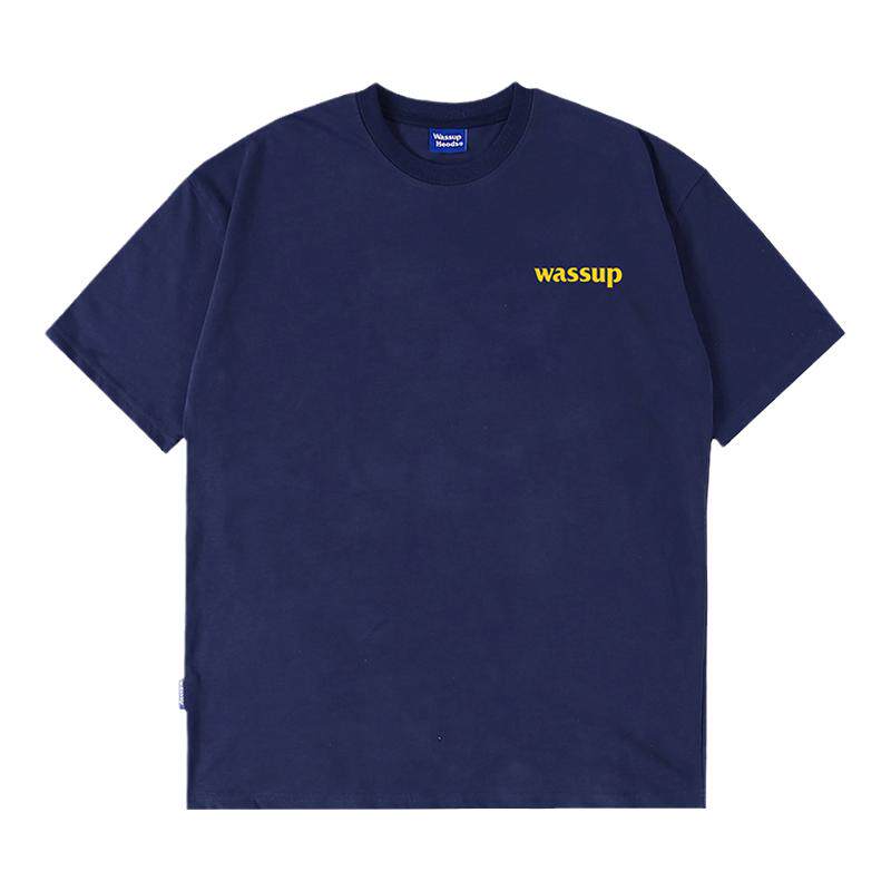 情侣潮牌短袖正品WASSUPHEODS
