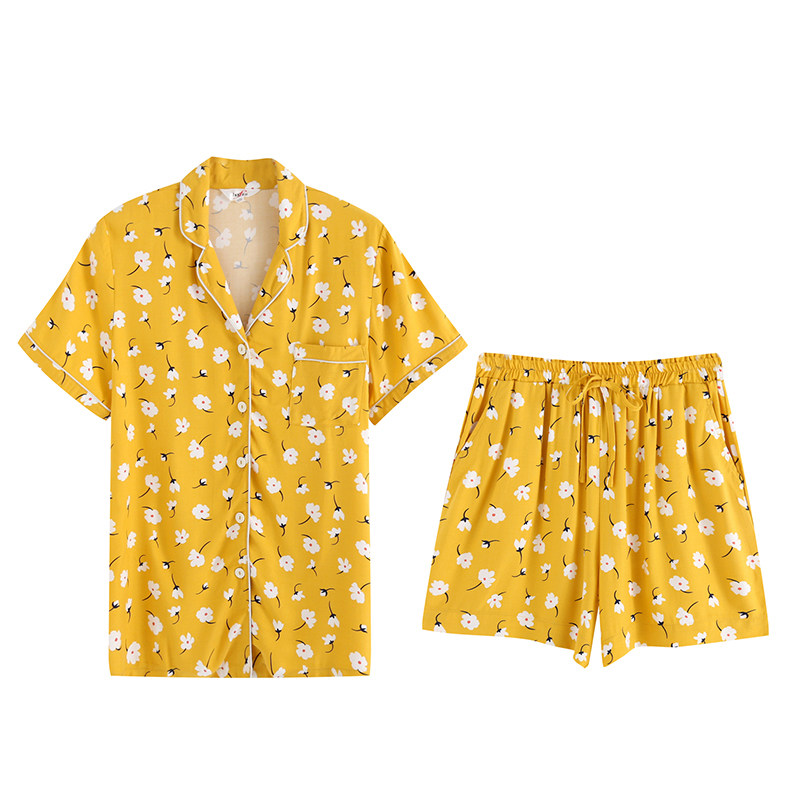 睡衣休闲宽松短裤可外穿居家服