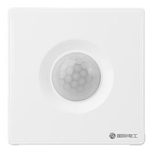 86型纯光控感应开关面板白天不亮晚上常亮灯墙壁暗装220V光控器