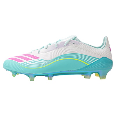 皇贝正品Adidas阿迪达斯F50梅西高端FG长钉真草成人足球鞋JQ0927