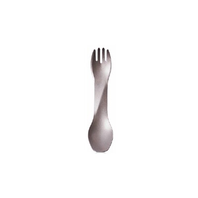 humangear钛金属超轻量一体叉勺