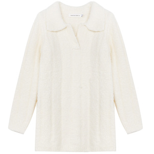 SourceWithU悠闲假日 含羊毛软糯韩版温柔毛衣裙百搭针织连衣裙女