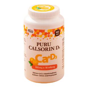 Aqualan芬兰Devisol 原装进口成人橙味钙片D3咀嚼片易吸收补钙