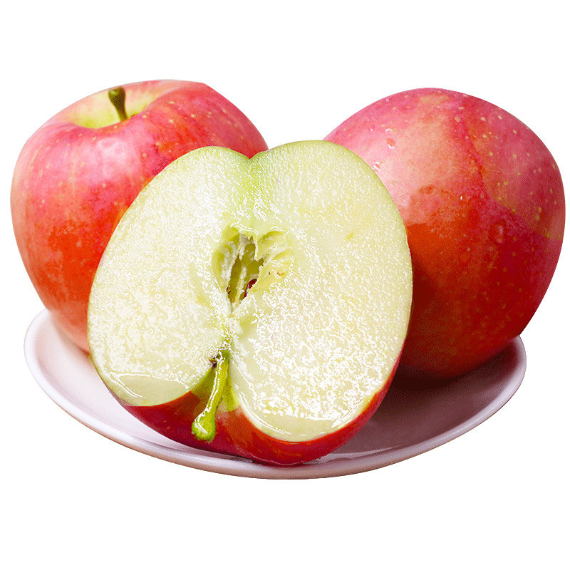 正宗陕西高山红富士苹果冰糖心新鲜水果应当季整箱孕妇丑平果脆甜