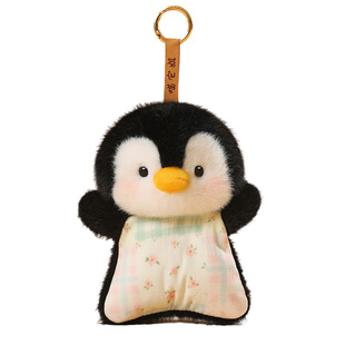 可爱动物安抚豆袋玩偶毛绒玩具女生包包装饰挂件男生钥匙扣公仔