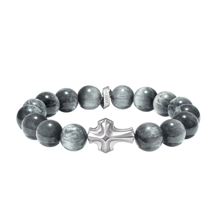 AWNL斯威登堡鹰眼石手链男款高级感小众饰品生日礼物送礼