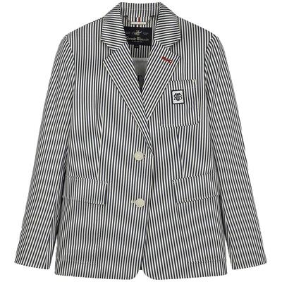 TeenieWeenie小熊奥莱女装秋季气质条纹西装外套西服上衣
