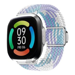 适用第一度dido E56S手表E55S Pro表带G28S Pro新款MAX编织尼龙磁吸E10S智能E8男运动SS PRO夏天G28高级22mm