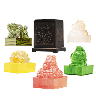 儿童考古挖掘玩具传国玉玺帝国宝藏盲盒御玺印章男女孩手工敲挖宝