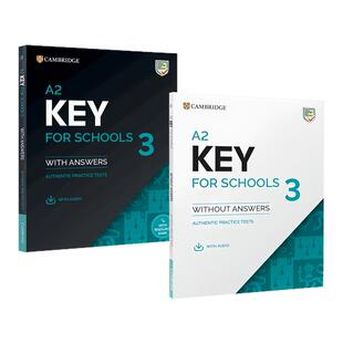 剑桥英语考试真题训练模拟试题 Key Preliminary for Schools Trainer KET PET FCE CAE全真试题精讲精练6套带音频答案电子书eBook