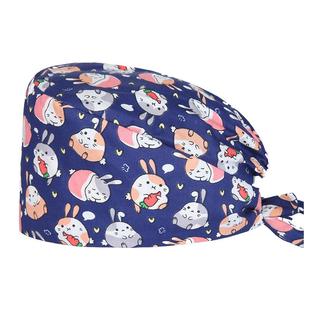 手术帽女印花手术室专用帽子化疗帽医生护士帽牙科口腔科帽纯棉男