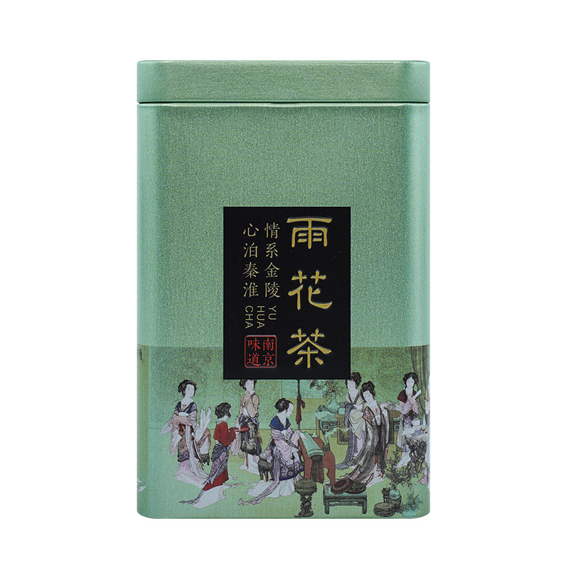 雨花茶南京茶叶2026新茶春茶 明前南京本地雨花茶绿茶 100克铁罐