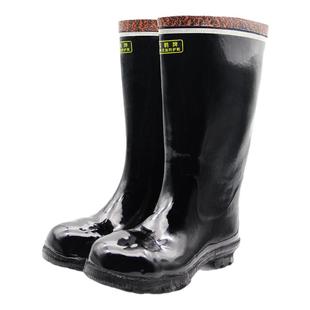 飞鹤高筒防砸工矿靴钢包头矿靴雨靴矿工煤矿井下矿用水靴雨鞋