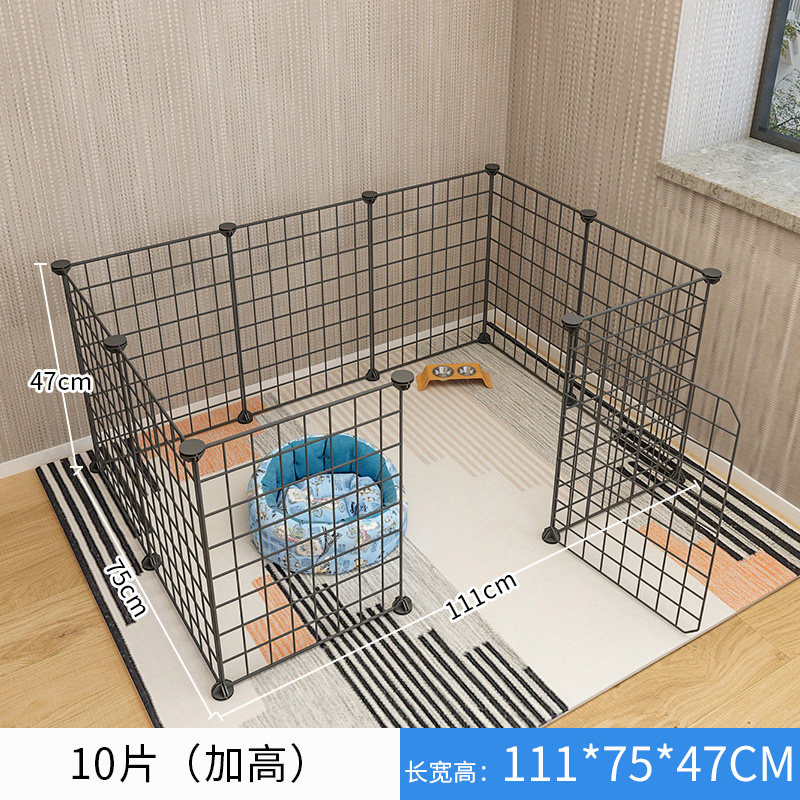 狗狗围栏宠物室内带厕所狗猫笼子隔离门护栏自由组合中小型犬栅栏