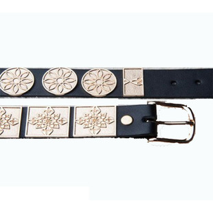 汉服男士革带女款腰带加长版双扣锦衣卫腰带飞鱼服圆领袍腰带配饰