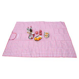 户外牛津布野餐垫防潮垫加厚露营沙滩装备套装防水便携游玩可折叠