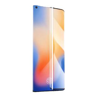 适用vivox50pro钢化膜曲面5G高清防摔无白边x50pro+手机膜抗蓝光护眼防爆x50防指纹保护玻璃vivi全屏覆盖屏保