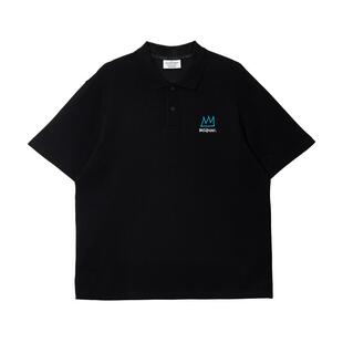 vj区绫致杰克琼斯夏男款POLO衫略宽松BASQUIAT艺术家联名系列时尚