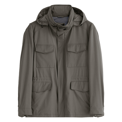 OLMETEX面料内里纯羊毛猎装夹克