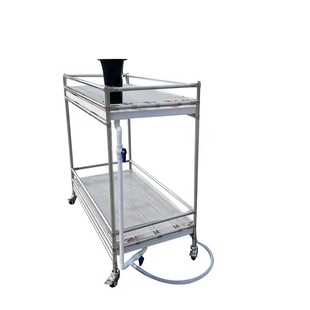 至尊款特厚304不锈钢网孔板 一体托水盘 兰 花架 君子兰 客厅阳台