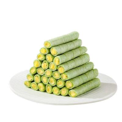 香蕉牛油果蛋酥卷浓郁夹心松脆饼干鸡蛋卷追剧解馋休闲零食整箱