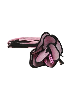Maison Wester夏季新款官方时尚流行氛围感雪纺花朵领花朵Choker