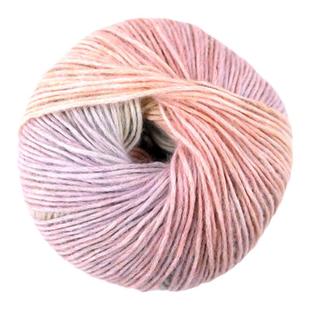 琉璃云长段染纱线披肩帽子线diy材料渐变色棉腈围巾线可编可钩