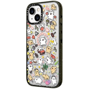 CASETiFY Maltese线条小狗 春日美好系列 小狗博物馆 适用于苹果iPhone17ProMax/17Pro/16ProMax手机壳