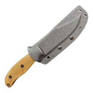 毕方制作原创【隼角】一体中直户外露营野炊分割高硬度锋利猎刀