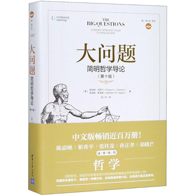 大问题：简明哲学导论第十10版罗伯特所罗门有趣好读的哲学入门书西方哲学史流派知识人生真理意义新华书店官网正版图书籍