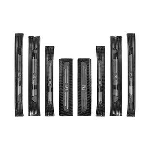 26款问界m7加长门槛条碳纤维迎宾踏板保护条汽车改装饰品专用配件