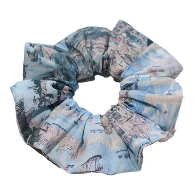 英国Liberty棉布ins不伤发发圈头花发绳皮筋亲子