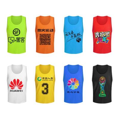 网眼透气户外拓展分队背心足球衣