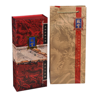 故宫文创长城丝绸卷轴画送外国人的中国风元素特色礼物北京纪念品