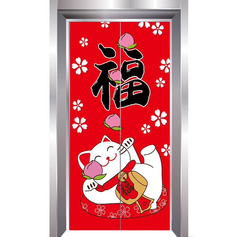 不透明入户电梯门自粘PVC