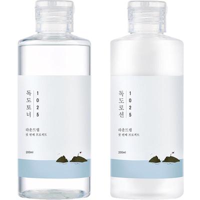 韩国独岛水乳套装补水保湿正品