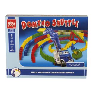【百亿补贴】儿童多米诺骨牌车积木自动放牌小火车学生益智卡牌