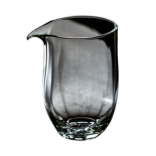 觅白中村玻璃茶海高透公道耐热匀杯纯手工分茶器大容量高硼硅吹制