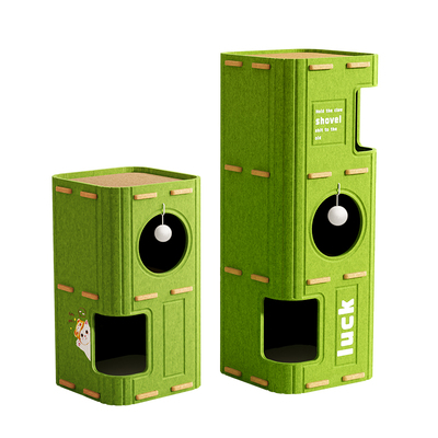 猫爬架一体四季通用多层树洞猫窝