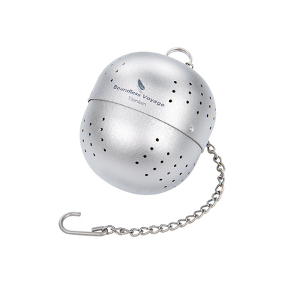 纯钛一人茶具茶包茶滤花茶泡茶器