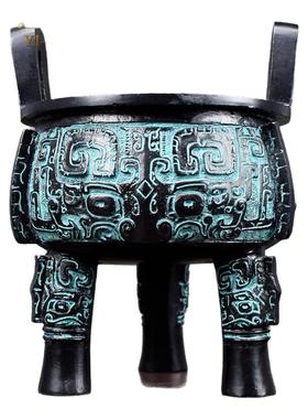 香炉办公室摆件仿古青铜器