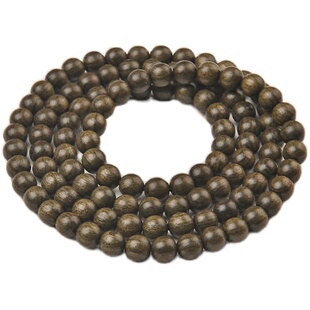 金丝楠木阴沉木手串手链正宗四川金丝楠乌木老料108佛珠念珠男女