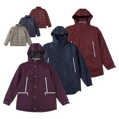 男女中小学生保暖三合一冲锋衣