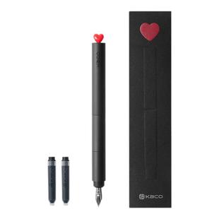 KACO初心钢笔EF笔尖爱心包尖钢笔办公文具彩色钢笔 练字钢笔女生专用复古墨水钢笔高颜值