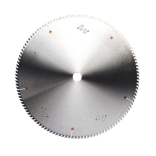 16寸切铜铝合金锯片45度切角机圆锯片高精度铝合金散热器专用锯片