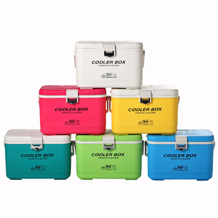 恒冠海钓饵箱8.8升12.5升钓箱养虾箱保鲜箱小钓箱钓鱼用品小冰箱