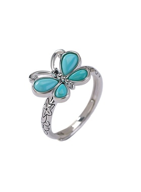 本月新品限时优惠蝴蝶唯美戒指