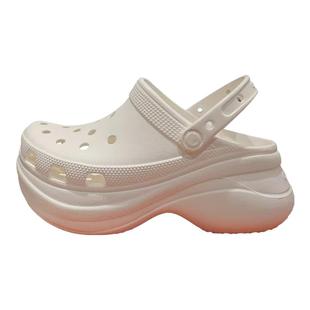 crocs洞洞鞋女鞋卡洛驰小鲸鱼复古BAE老爹鞋厚底沙滩凉拖鞋206302